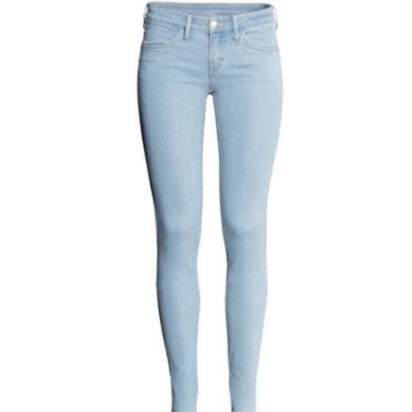 H&M Denim - H&M Light Blue Stretch Skinny Jeans 6